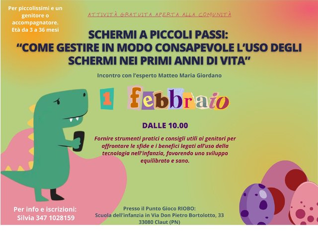 Incontri " SCHERMI A PICCOLI PASSI" a Claut